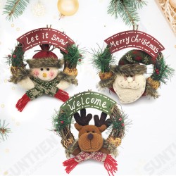 Christmas Decoration Toys Father Christmas Snowman Elk Welcome Party Christmas Decoration Toys Father Christmas Snowman Elk Welcome Party