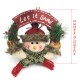 Christmas Decoration Toys Father Christmas Snowman Elk Welcome Party
