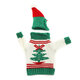 Christmas Knitted Sweater Lid Hat Wine Bottle Cover Wrap Bag Xmas Decoration