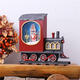 Christmas Party Home Decoration Hanging Snowfall Music Locomotive Toys For Kids Children Gift