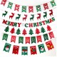 Christmas Party Home Decoration Multi-style Hanging Flags Ornament Toys For Kids Children Gift