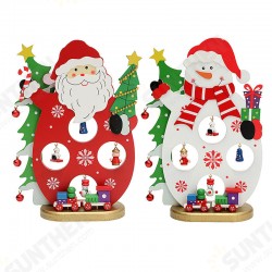 Christmas Party Home Decoration Santa Claus Snowman Table Ornaments Toys For Kids Children Gift Christmas Party Home Decoration Santa Claus Snowman Table Ornaments Toys For Kids Children Gift