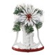 Christmas Party Home Decoration White Hand Painted Tree Ornament Pendant Door Hanging Kids Gift