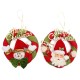 Christmas Santa Claus Ornaments Festival Party Xmas Tree Hanging Decoration