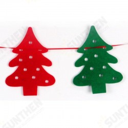 Christmas Tree Hanging Flag Banner Ornament Gift Home Yard Party Decor Christmas Tree Hanging Flag Banner Ornament Gift Home Yard Party Decor