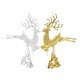 Christmas Tree Reindeer Elk Deer Bell Ornament Pendant Xmas Party Hanging Decor