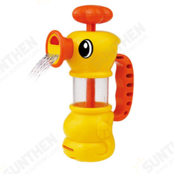 Children Summer Bathing Water Manual Pumping Small Yellow Duck Cute Bath Toys Children Summer Bathing Water Manual Pumping Small Yellow Duck Cute Bath Toys