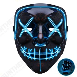 Clown Plastic Mask with Remote Control Three Glowing Colors about Red/Blue/Green for Party Toys Clown Plastic Mask with Remote Control Three Glowing Colors about Red/Blue/Green for Party Toys
