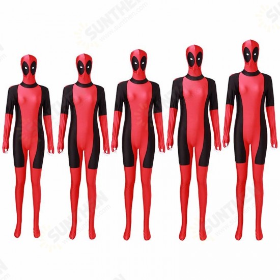 Cool Lady Costume Lycra Adult Women Red Fullbody Cosplay Birthday Suit Cool Lady Costume Lycra Adult Women Red Fullbody Cosplay Birthday Suit