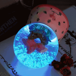 Cute Flamingo Snow Crystal Ball With Light Music Box Theme Musical Birthday Present Cute Flamingo Snow Crystal Ball With Light Music Box Theme Musical Birthday Present