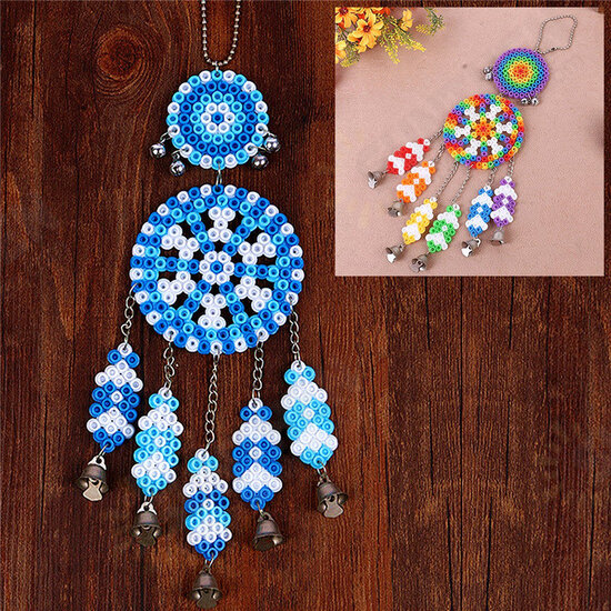 DIY Dream Catcher Windbell Kit Perler 5mm Fuse Beads Kid Craft Toy Decor DIY Dream Catcher Windbell Kit Perler 5mm Fuse Beads Kid Craft Toy Decor