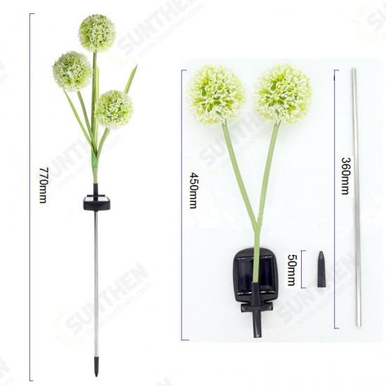 Dandelion LED Optical Fiber Solar Power Outdoor Light Lamp Dandelion LED Optical Fiber Solar Power Outdoor Light Lamp