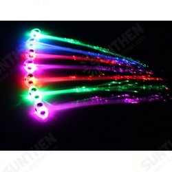 Flash LED Hair Braid 40CM Decorative Valentines Gift Party Light-Up Optic Fiber Extension Barrette Flash LED Hair Braid 40CM Decorative Valentines Gift Party Light-Up Optic Fiber Extension Barrette