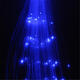 Flash LED Hair Braid 40CM Decorative Valentines Gift Party Light-Up Optic Fiber Extension Barrette