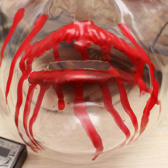 Ghost Head Mask Transparent Mask Halloween Mask