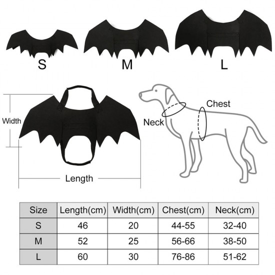 Halloween Black Bat Wings Cute Party Decoration Toys