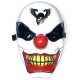 Halloween Clown LED Glow Mask Festival Supplies Props Scary El Lighting Mask for Decoration