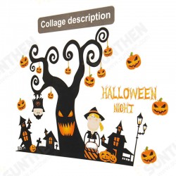 Halloween Festival Sticker Design Mural Home Wall Decal Decoration