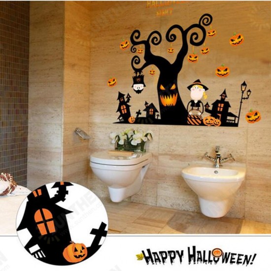 Halloween Festival Sticker Design Mural Home Wall Decal Decoration