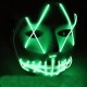 Halloween Ghost Slit Pleasure Luminous Light EL Line Mask Fashion Mask Clothing Mask Party