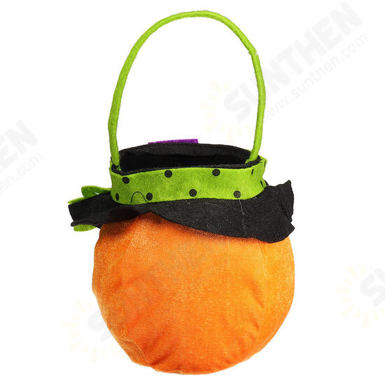 Halloween Hand Bag Witch Pumpkin Bag Cosplay Costumes Candy Bag Decoration Toys