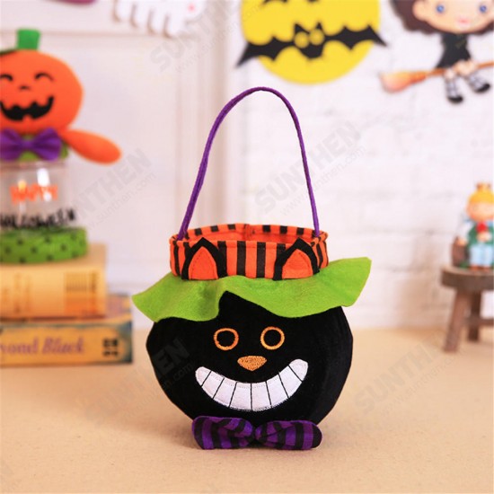 Halloween Hand Bag Witch Pumpkin Bag Cosplay Costumes Candy Bag Decoration Toys