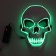 Halloween Horror Party Mask Ghost LED Lighting Glowing Festivals Props EL Cold Light Fluorescent Mask