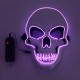 Halloween Horror Party Mask Ghost LED Lighting Glowing Festivals Props EL Cold Light Fluorescent Mask Halloween Horror Party Mask Ghost LED Lighting Glowing Festivals Props EL Cold Light Fluorescent Mask