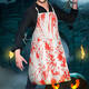 Halloween Party Decoration Cosplay Bloody Stains Aprons Props Horror Scene Supplies Toys