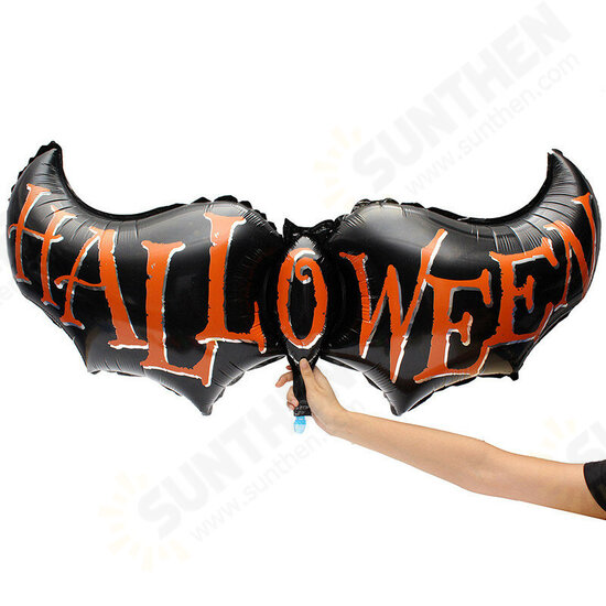 Halloween Pumpkin Head Party Home Decorations Props Foil Balloons Halloween Pumpkin Head Party Home Decorations Props Foil Balloons