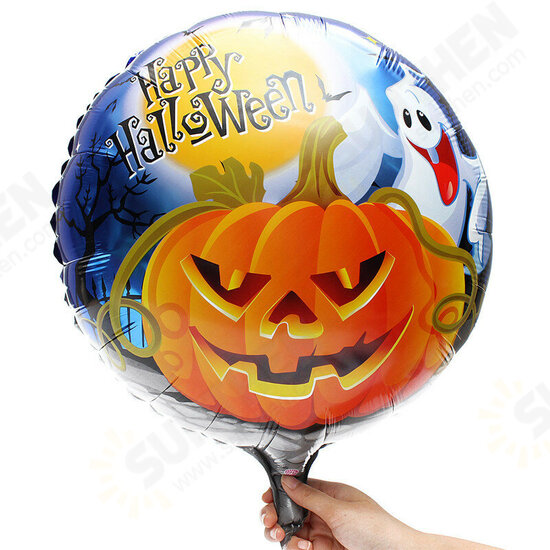 Halloween Pumpkin Head Party Home Decorations Props Foil Balloons Halloween Pumpkin Head Party Home Decorations Props Foil Balloons