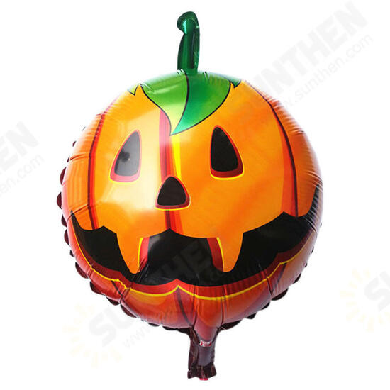 Halloween Pumpkin Head Party Home Decorations Props Foil Balloons Halloween Pumpkin Head Party Home Decorations Props Foil Balloons