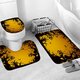 Halloween Series Decorative Toys Bathroom Toilet Cover+Non-slip Pedestal Rug+Bath Mat / Waterproof Shower Curtain Halloween Style Halloween Series Decorative Toys Bathroom Toilet Cover+Non-slip Pedestal Rug+Bath Mat / Waterproof Shower Curtain Halloween Style