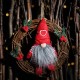 Hanging Non-Woven Hat With Heart Rattan Swedish Santa Gnome Handmade Figurine Home Ornaments Christmas Decoration Toys Table Decor