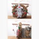 Hanging Non-Woven Hat With Heart Rattan Swedish Santa Gnome Handmade Figurine Home Ornaments Christmas Decoration Toys Table Decor