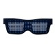LED Glasses Bluetooth Control Christmas Bar Party Decoration Toys USB Charging LED Glasses Bluetooth Control Christmas Bar Party Decoration Toys USB Charging