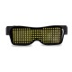 LED Glasses Bluetooth Control Christmas Bar Party Decoration Toys USB Charging LED Glasses Bluetooth Control Christmas Bar Party Decoration Toys USB Charging