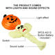 Halloween Pumpkin Glow Stick Ghost Light Decoration Toys Party Home Decor