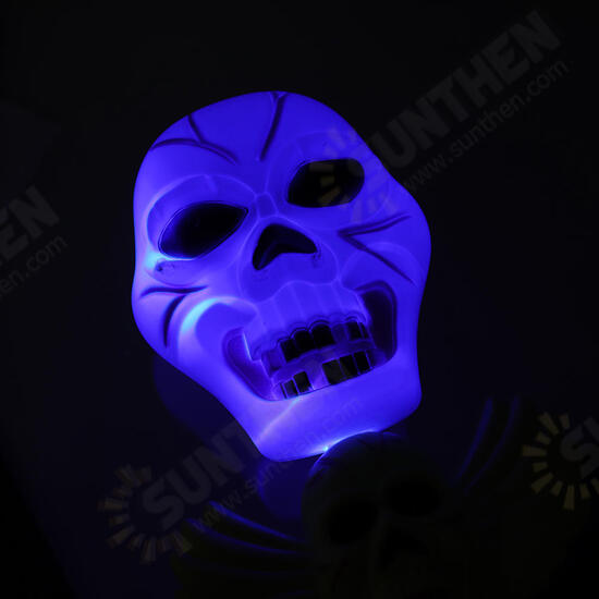 Halloween Pumpkin Glow Stick Ghost Purple Light Decoration Toys Party Home Decor