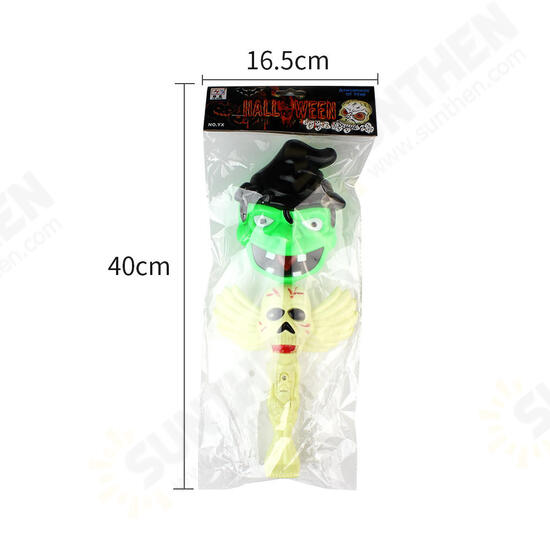 Halloween Pumpkin Glow Stick Ghost Green Light Decoration Toys Party Home Decor