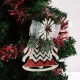 Plastic Christmas Tree Ornaments White Christmas Decoration Christmas Ornaments