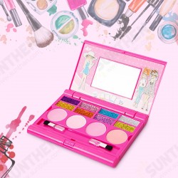 Princess Makeup Set For Kids Cosmetic Girls Kit Miniature Eyeshadow Lip Gloss Blushes Beauty Decoration Toys