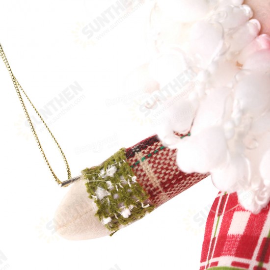 Santa Claus Snowman In Parachute Christmas Xmas Tree Hanging Home Decor Ornament