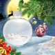 Super Clear Plastic Balls DIY Christmas Trees Hanging Bauble Decoration Toys