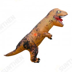 Up to 2.2m Inflatable Toys Dinosaur Halloween Costume Clothing Adult Party Fancy Animal Clothing With Fan Up to 2.2m Inflatable Toys Dinosaur Halloween Costume Clothing Adult Party Fancy Animal Clothing With Fan