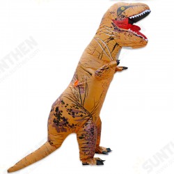 Up to 2.2m Inflatable Toys Dinosaur Halloween Costume Clothing Adult Party Fancy Animal Clothing With Fan Up to 2.2m Inflatable Toys Dinosaur Halloween Costume Clothing Adult Party Fancy Animal Clothing With Fan