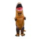 Up to 2.2m Inflatable Toys Dinosaur Halloween Costume Clothing Adult Party Fancy Animal Clothing With Fan