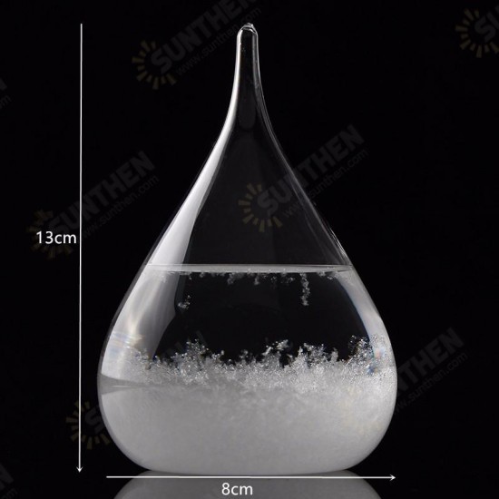 Weather Forecast Crystal Storm Glass Home Decor Christmas Gift Weather Forecast Crystal Storm Glass Home Decor Christmas Gift