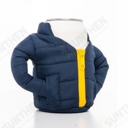 Winter Water Clothes Drink Gift Water Cup Down Jacket Cup Set Decoration Water Clothes Protective Cover Crafts For Home Bar