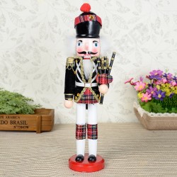 Wooden Nutcracker Doll Soldier Vintage Handcraft Decoration Christmas Gifts Wooden Nutcracker Doll Soldier Vintage Handcraft Decoration Christmas Gifts